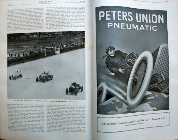 "Sport im Bild" Sports-Magazine 1921 complet year bounded (9479)